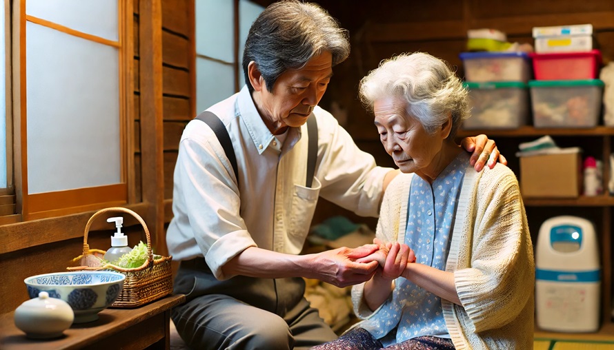 老老介護の問題